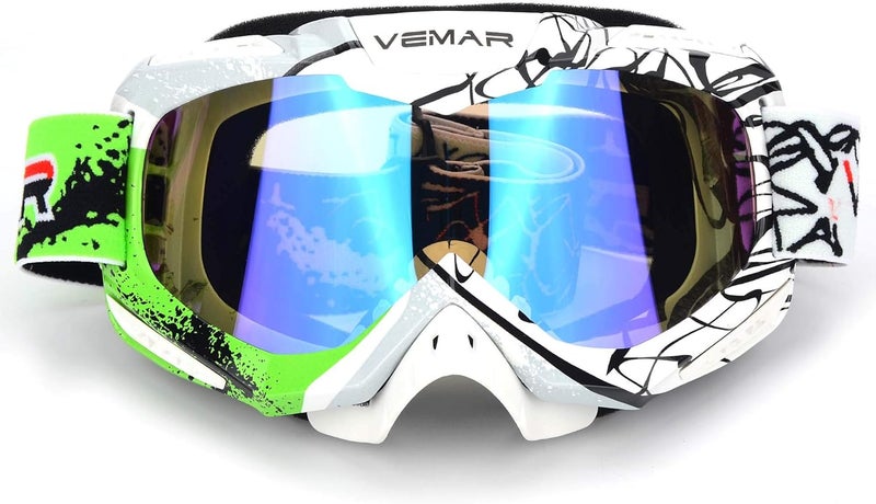 Ubelly ATV Motorcycle Motocross Racing Dirt Bike Tactical Riding Goggles - Image 1
